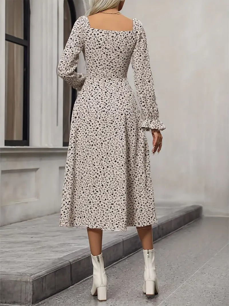 Floral Print Maxi Dress