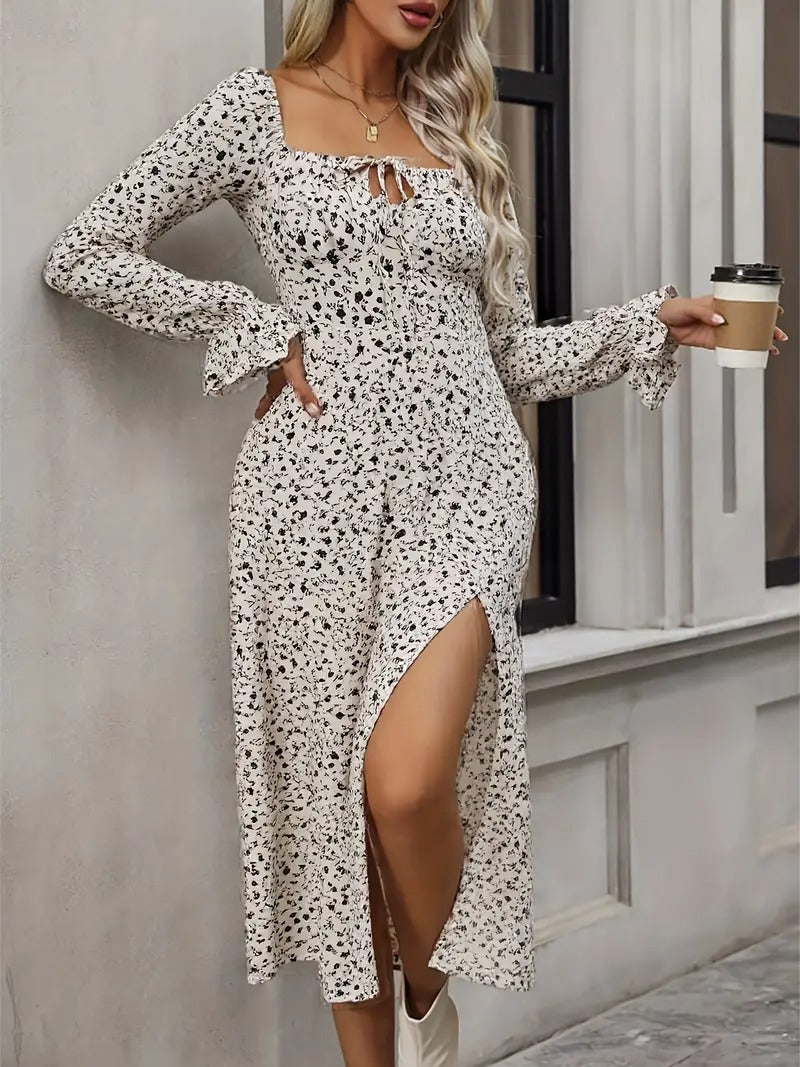 Floral Print Maxi Dress
